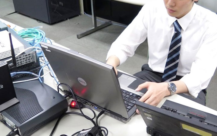 社内研修の様子